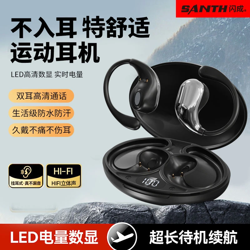 闪成跑步运动健身新款开放式蓝牙耳机
