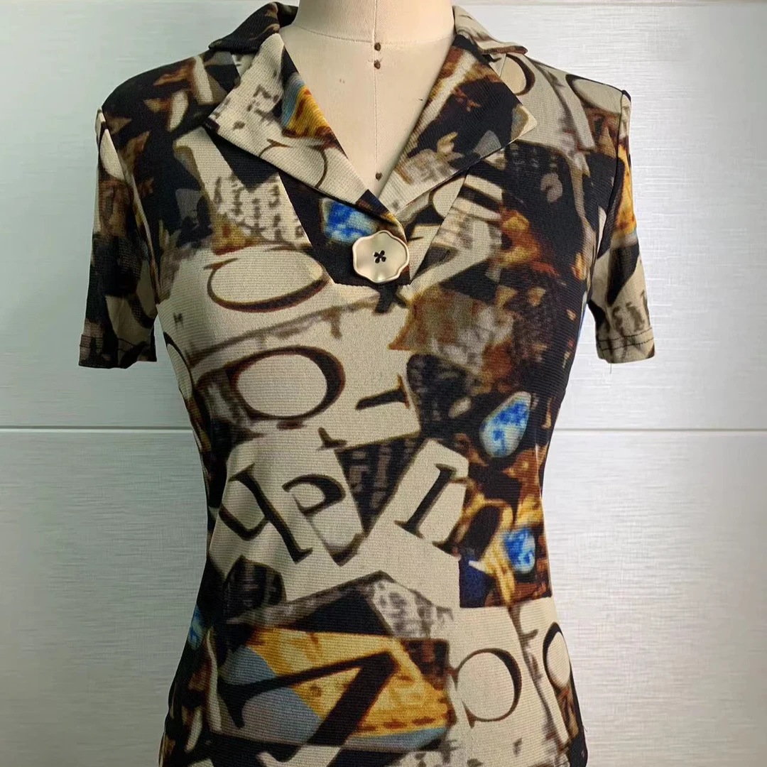 【香姐福利】春秋服饰打底衫女长袖2023新款西装领洋气内搭网纱上衣