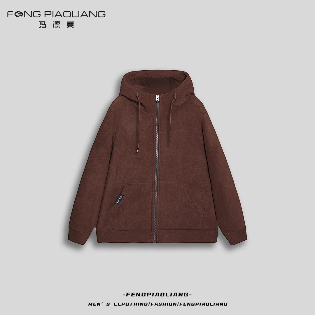 【冯漂亮服饰】门店499！16秋季新款外贸高定保暖情侣款摇粒绒