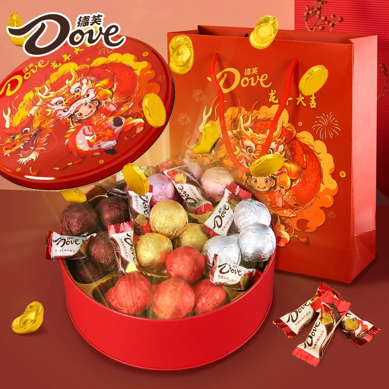 德芙巧克力礼盒正品年货送女友新年限定心语夹心零食浪漫生日礼物