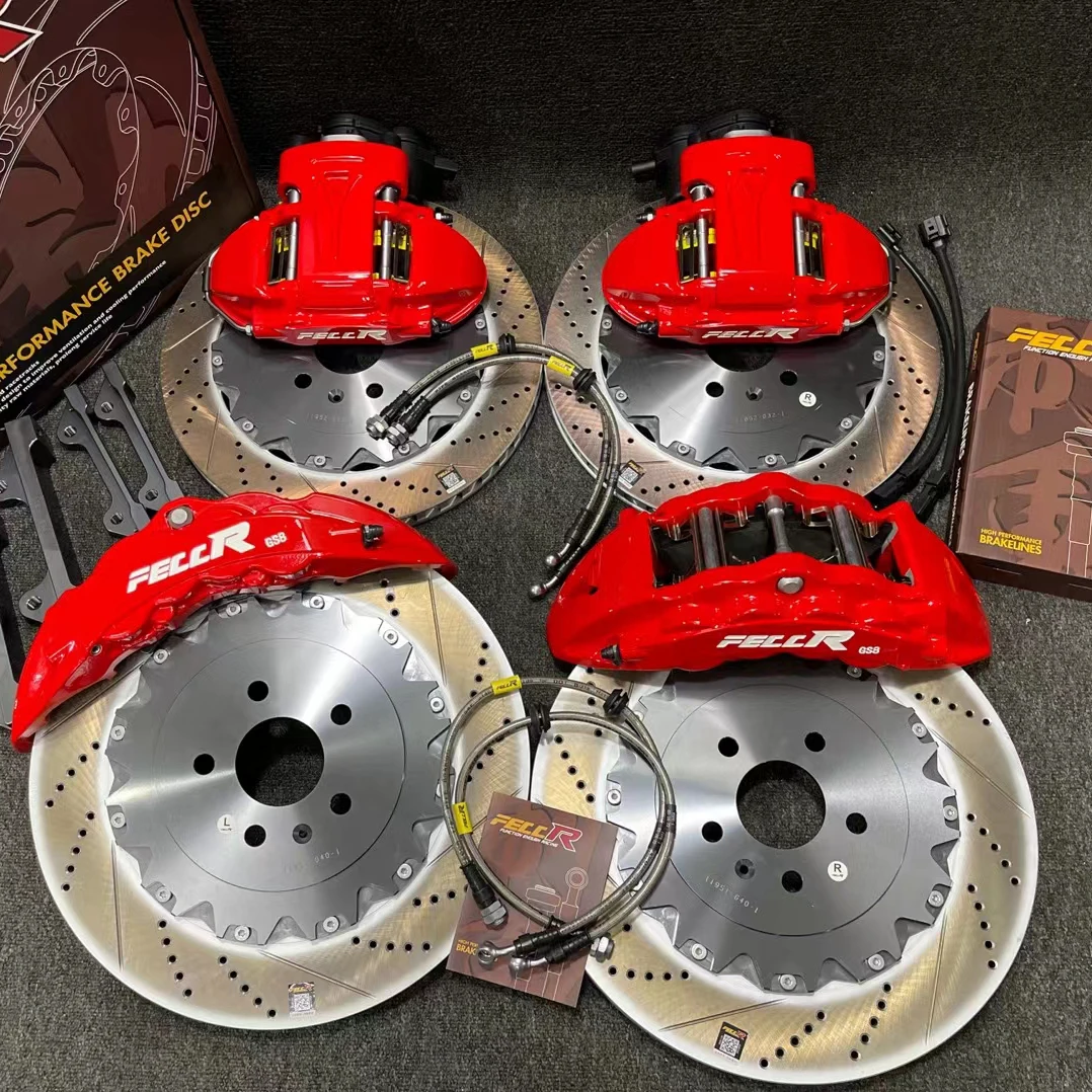 蔚来理想L8极氪001刹车卡钳套装前八活塞一体锻造后四一体机飛资