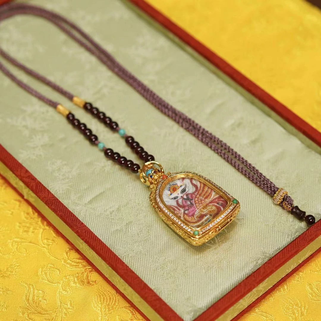 非金属布艺吊坠 【凤九】设计款颈饰SLS-JS041