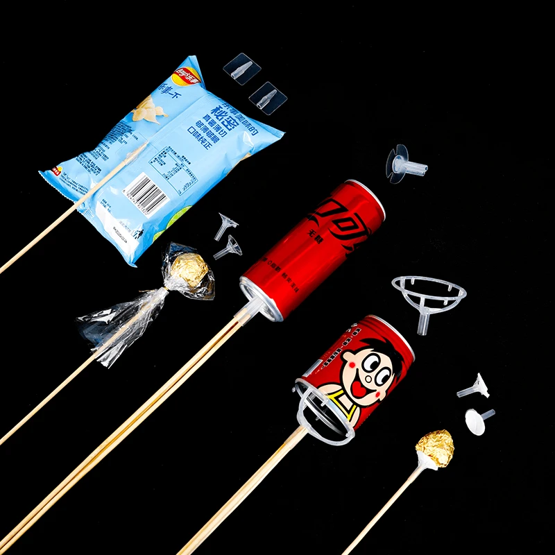 【礼悦】苹果托零食托旺仔花束固定材料手工包花纳米胶贴固定托竹签