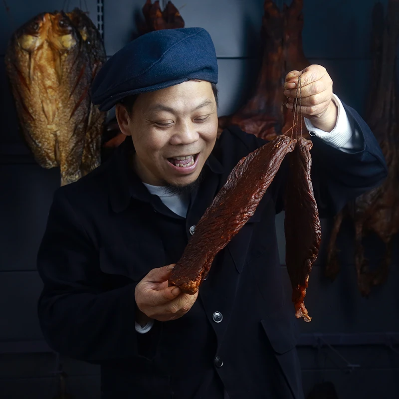 腊牛肉 10斤装 正宗宁乡八阿公农家黄牛肉 米糠谷壳熏制