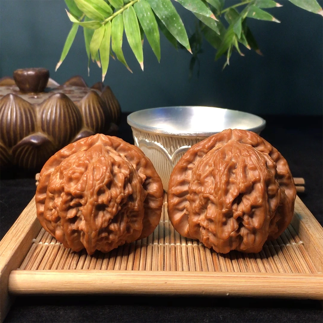 99文玩好物麻核桃把件直播拍单链接（发货以直播间展示款为准）随机