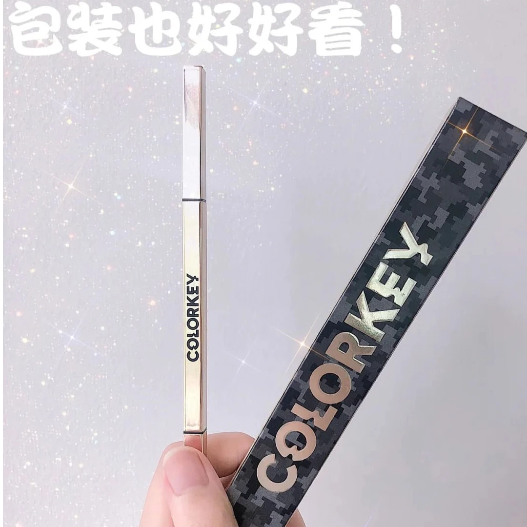 colorkey/珂拉琪【2支】眉笔小金筷立体廓型眉笔持久不晕染野生眉
