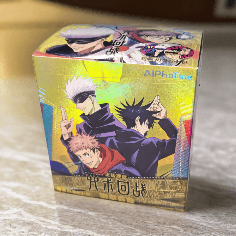 卡游【拆盒】 Alpha Time正版授权咒术回战吧唧徽章盲盒产品拆封