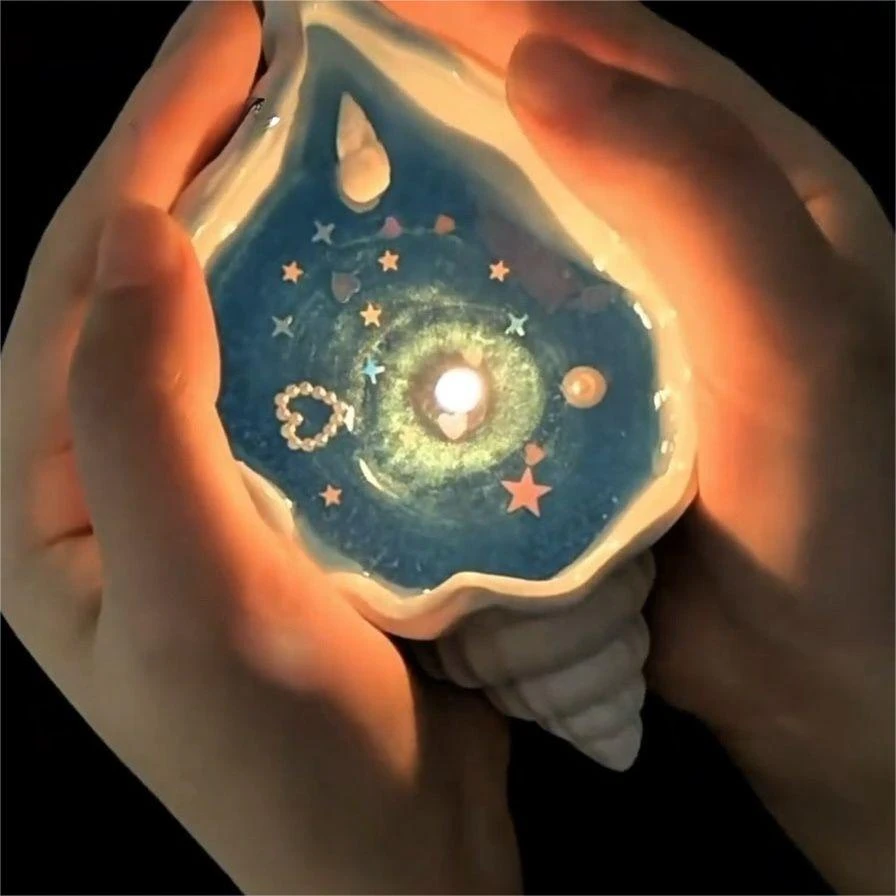 【拾光】贝壳香薰蜡烛浪漫情调创意家居摆件小众七夕生日礼物