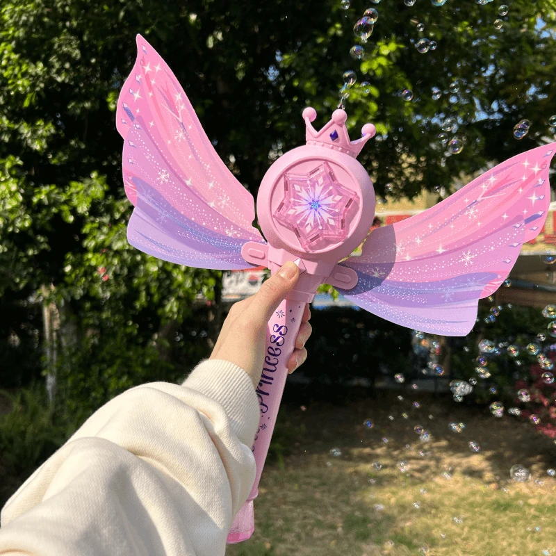 【拾光】小仙女魔法棒泡泡机六一礼物送闺蜜产品礼物可爱泡泡机炫彩