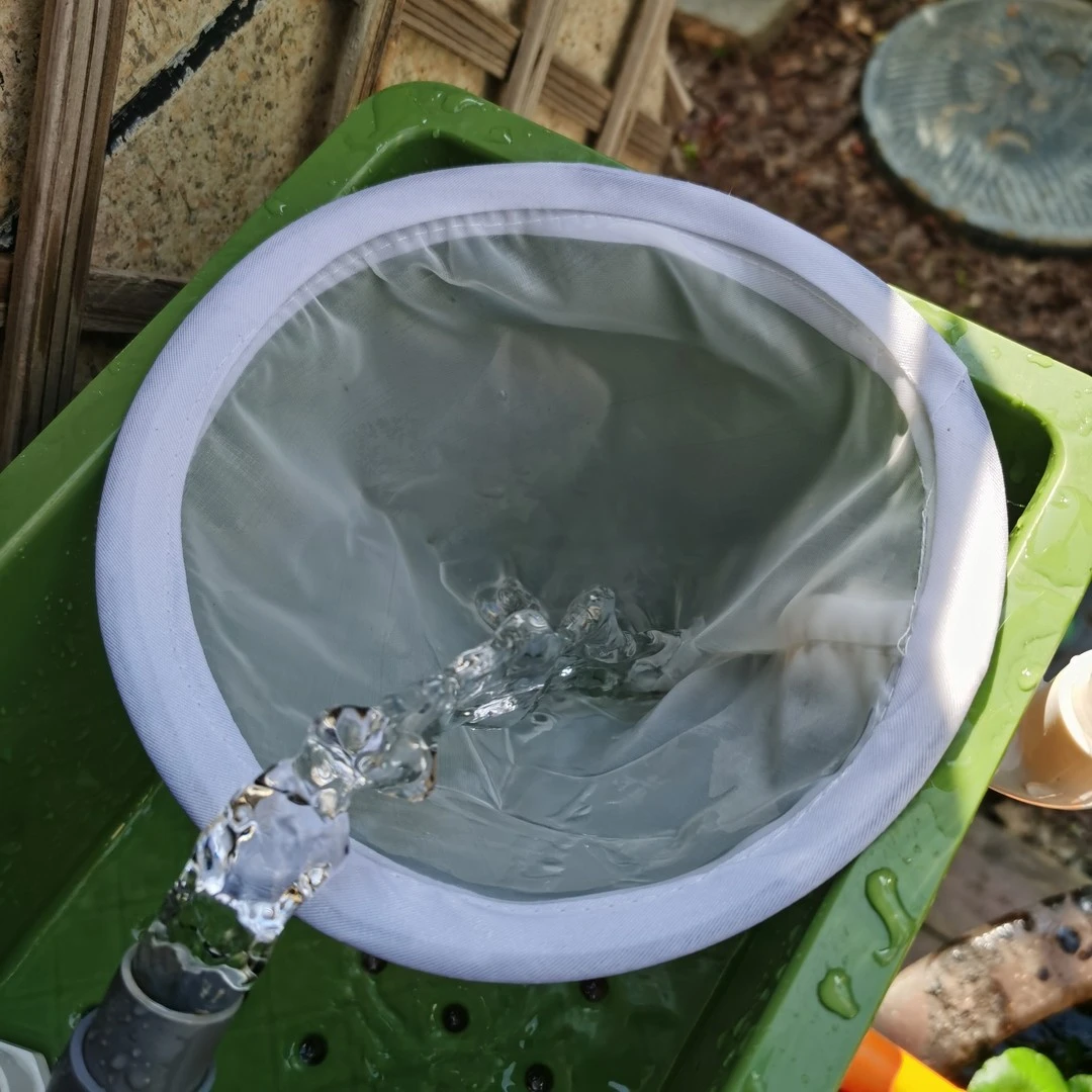 超细超密鱼缸水族漏斗过滤网