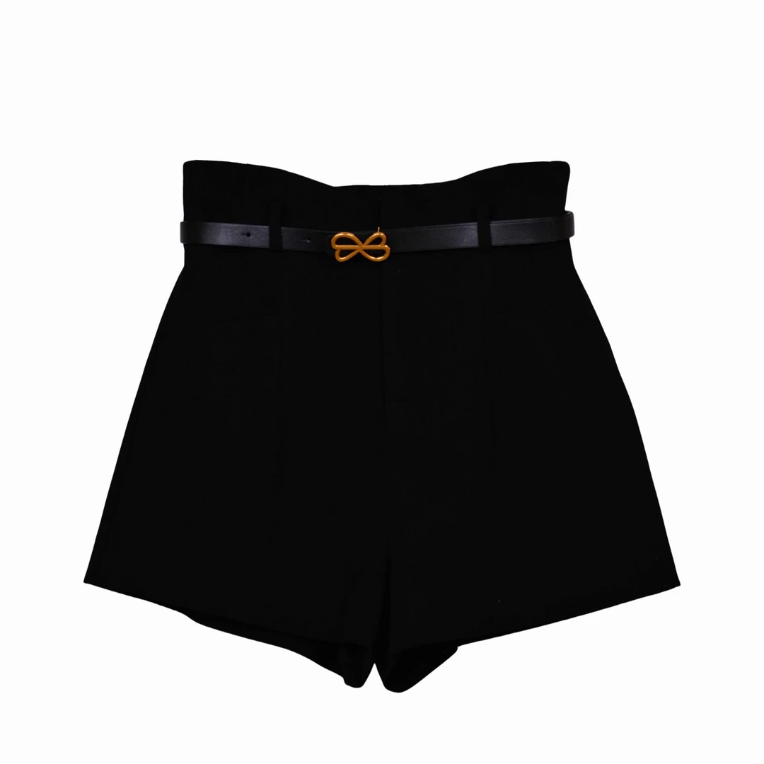 【万万甄选】显瘦气质网红高腰时尚百搭阔腿短裤 QK2023