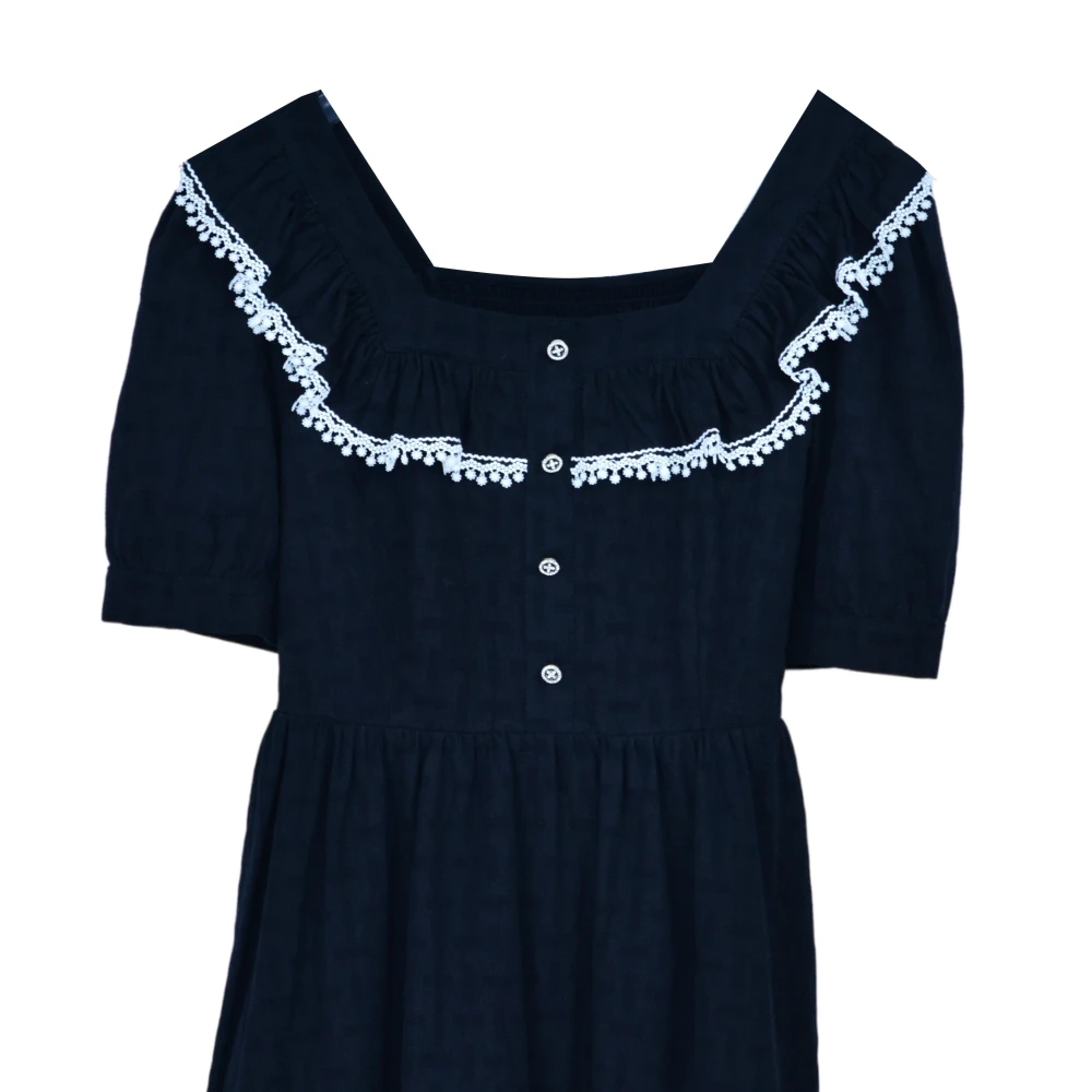 【万万甄选】气质时尚法式连衣裙 XL7605