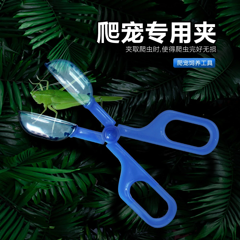 【新款】爬宠夹子宠物爬虫昆虫蜘蛛蜥蜴蝎子毒虫夹子塑料夹大麦虫夹