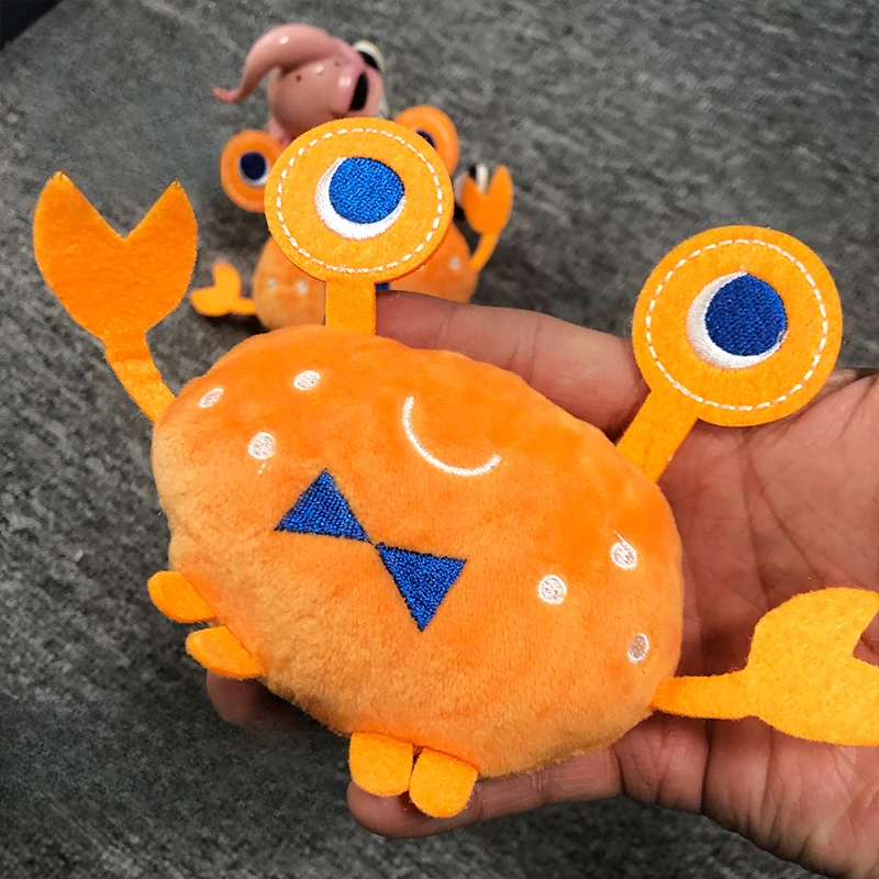 2025款宠物发声玩具螃蟹公仔内含BB叫猫互动狗狗玩具用品宠物玩具