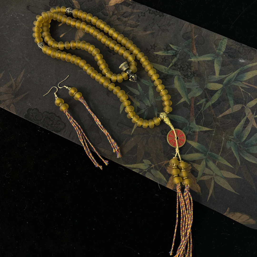 「扶光珠饰」琉璃项链DM0576