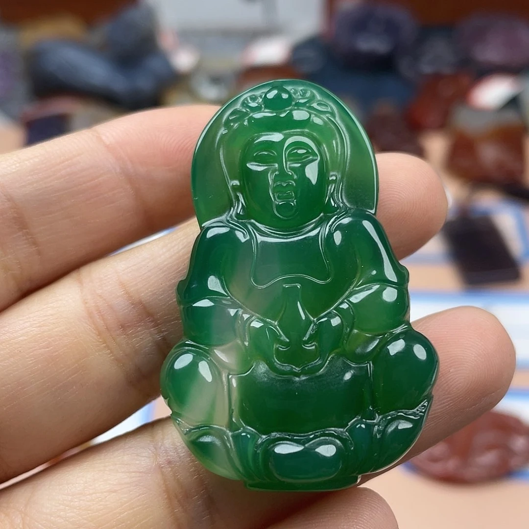 玛瑙/玉髓颈饰合金足****）