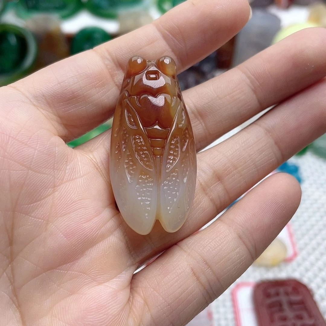 玛瑙/玉髓颈饰合金风**语