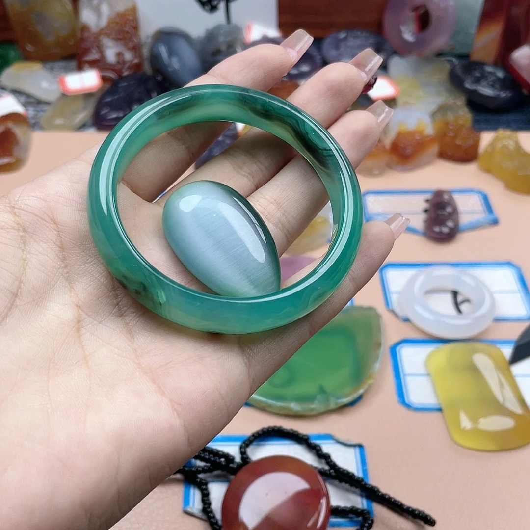 玛瑙/玉髓颈饰合金瑶****瑶