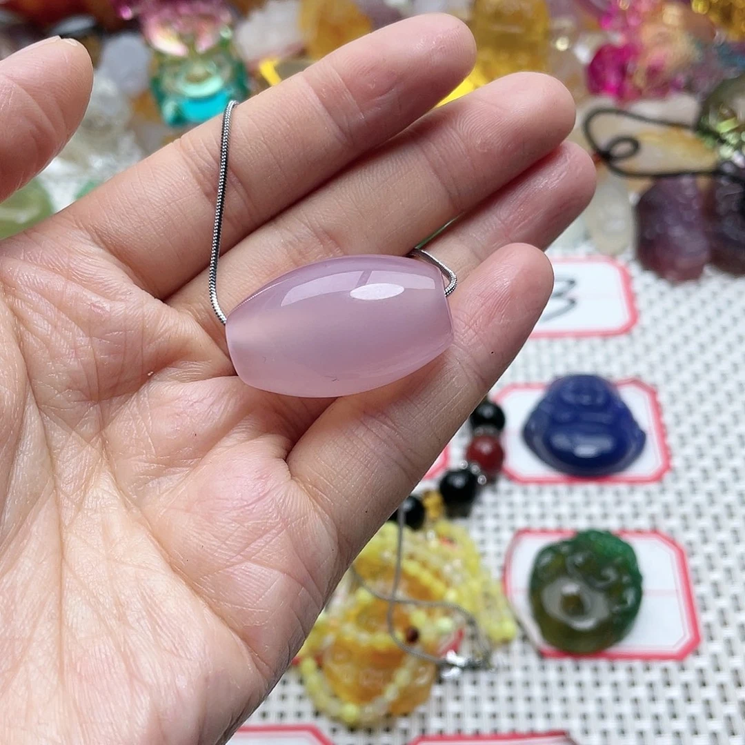 玛瑙/玉髓颈饰合金本****干