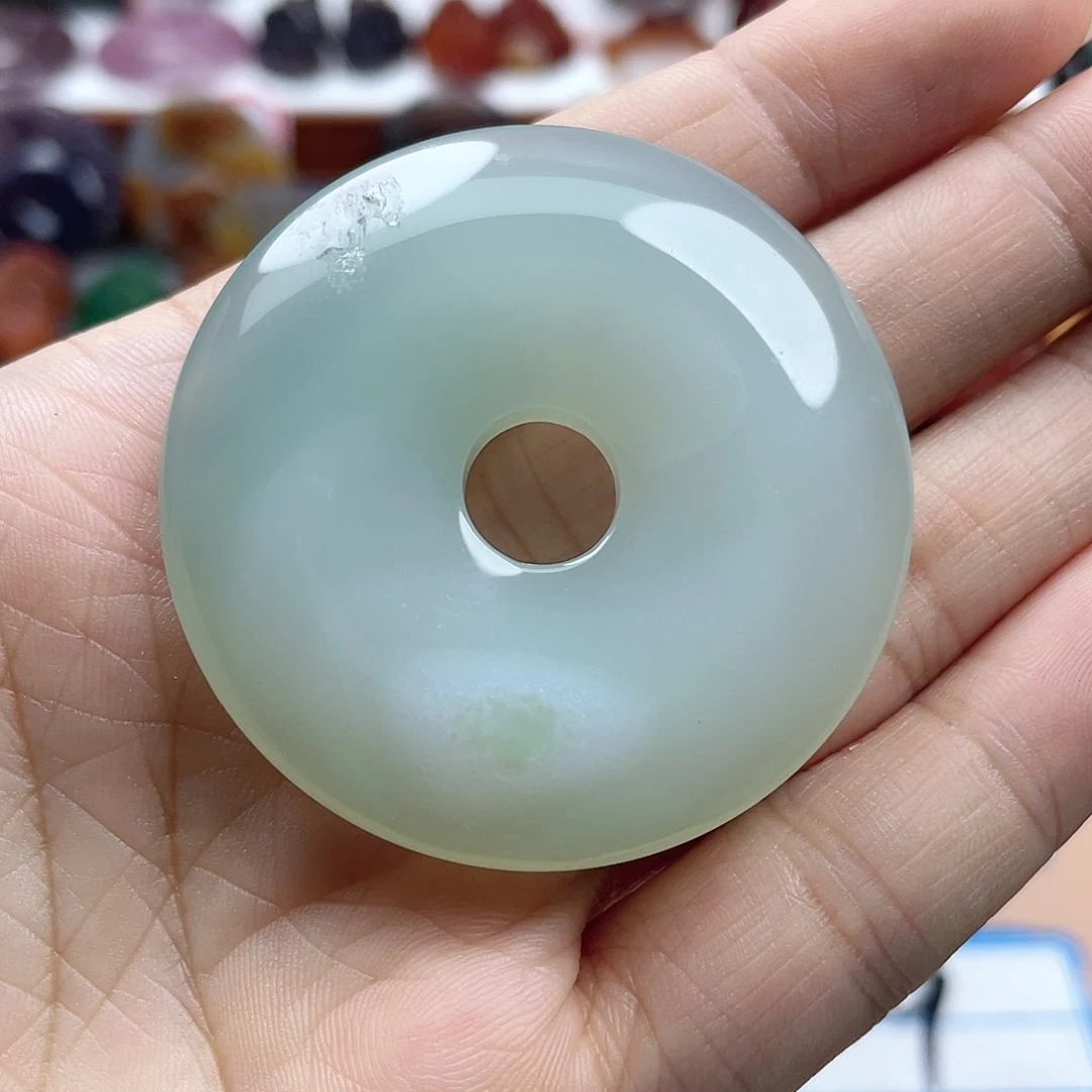 玛瑙/玉髓颈饰合金慕*