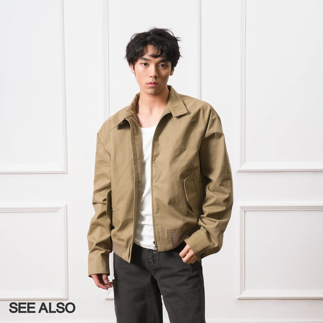 SEE ALSO『国王的礼物』G9哈灵顿复古老钱休闲秋冬夹克外套LD4310