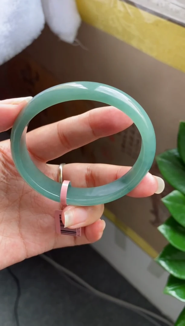 【闪购商品】翡翠手镯未镶嵌（湖水绿）贵妃9号