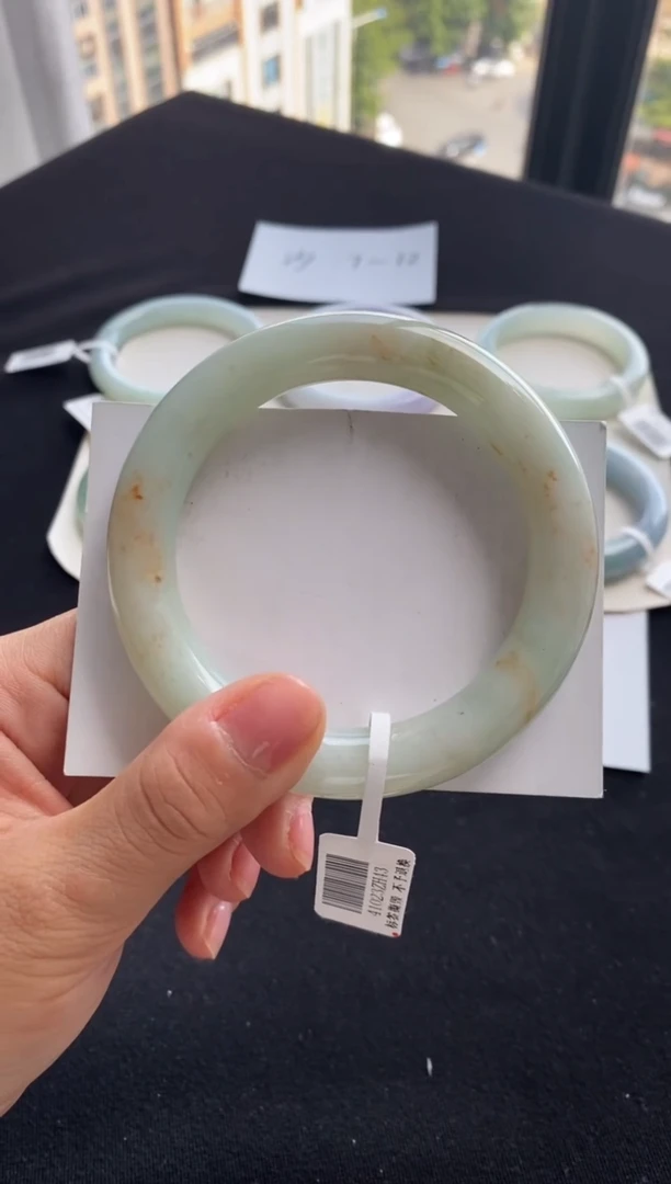 【闪购商品】翡翠手镯（圆镯）未镶嵌59圆条-不退不换