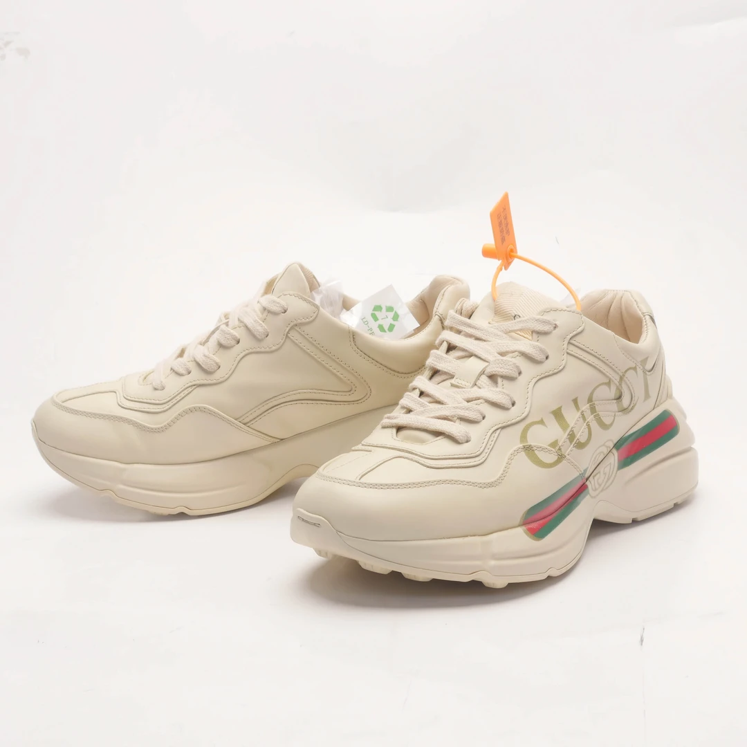 95新 GUCCI/古驰 /36.5/经典腰带老爹鞋/95新/97新