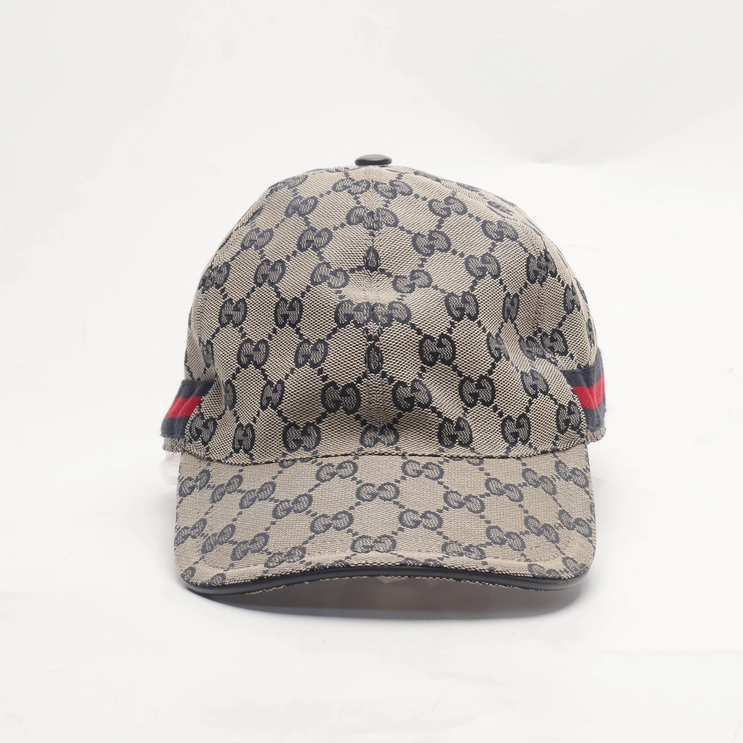 95新 GUCCI/古驰 老花鸭舌帽