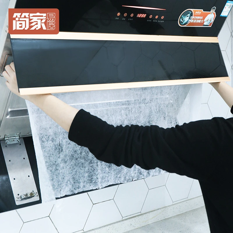 抽油烟机过滤网吸油纸防油罩厨房灶台挡隔防油贴纸耐高温