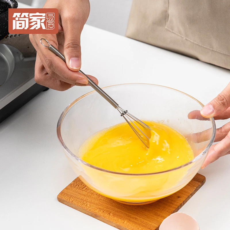 日本进口不锈钢手持打蛋器小型迷你超细烘焙打发器玉子烧搅拌器棒