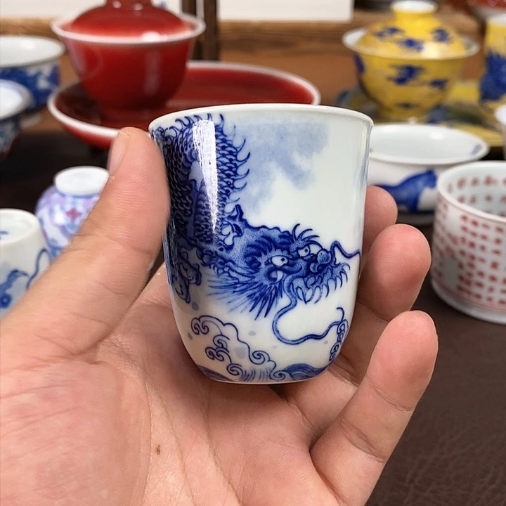 千年瓷都景德镇手工手绘看诺简
