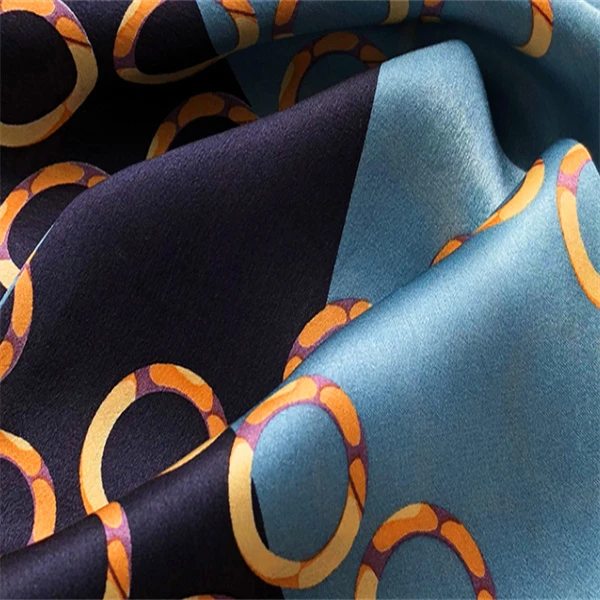 Qiantang Story/钱塘故事真丝飘带-圆圈 12姆米 15*145CM