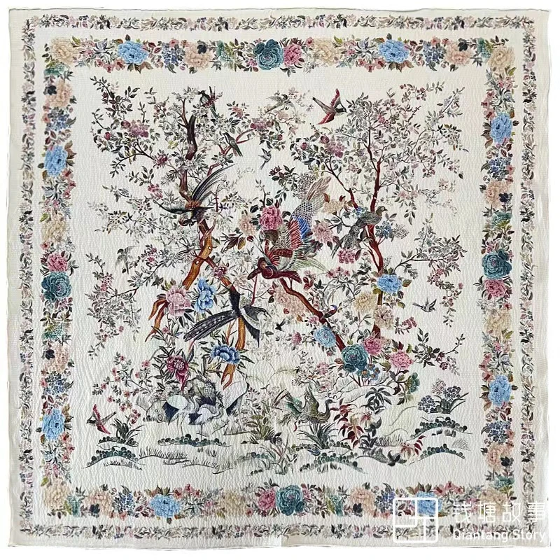 Qiantang Story/钱塘故事 楹花知雀，65*65cm