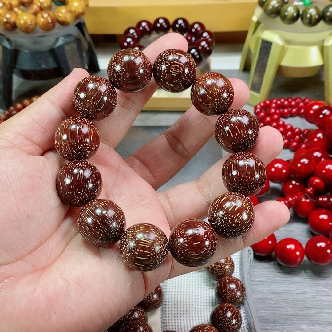 非洲紫檀（红花梨）手串/手链20