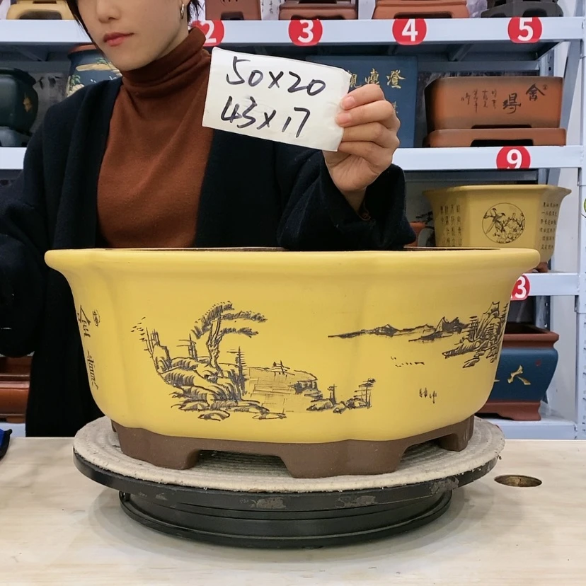 【闪购商品】紫砂花盆