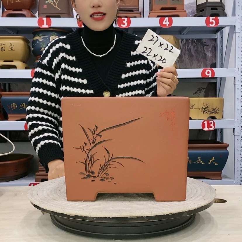 【闪购商品】紫砂花盆