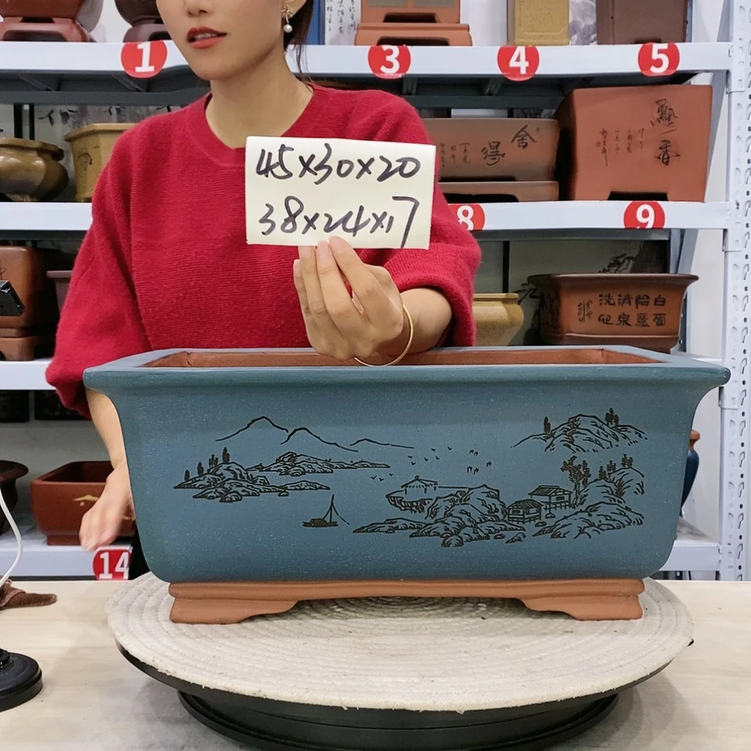 紫砂花盆紫砂花盆