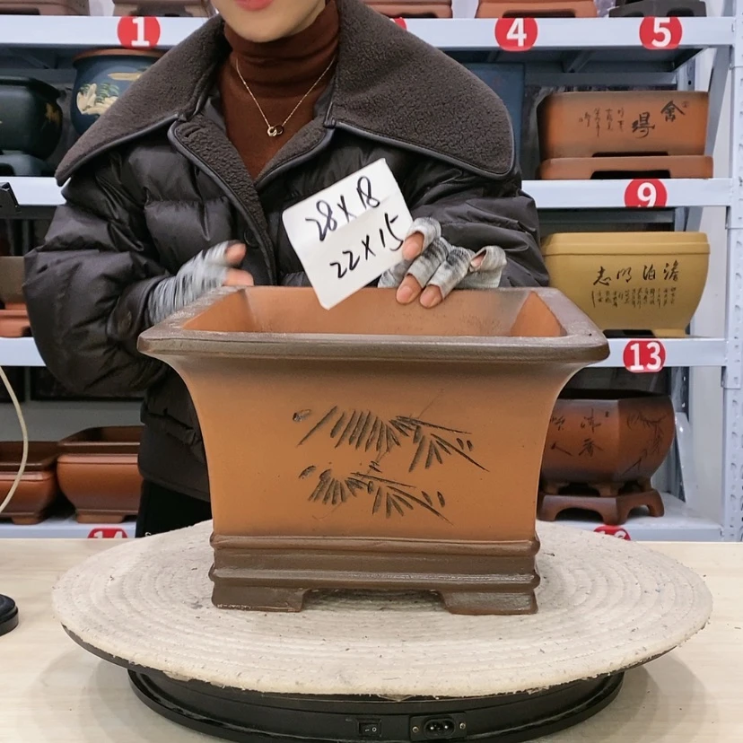 【闪购商品】紫砂花盆