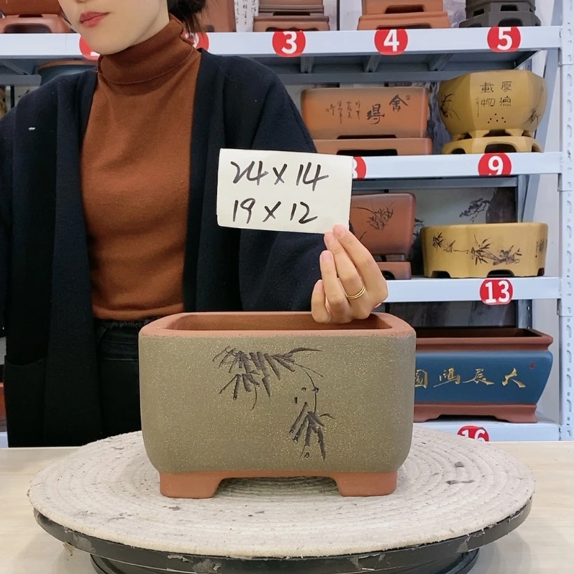 【闪购商品】紫砂花盆
