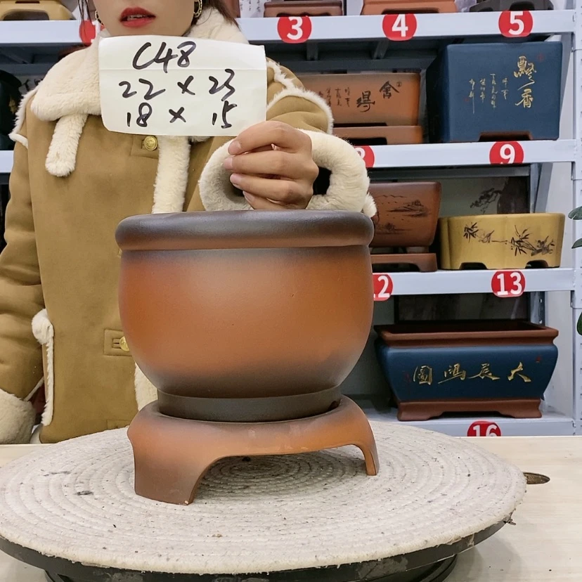 【闪购商品】紫砂花盆
