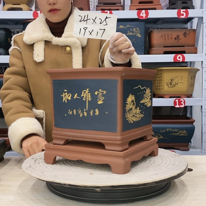 【闪购商品】紫砂花盆