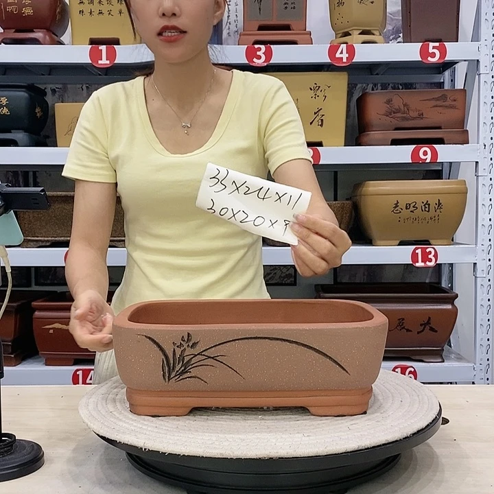 紫砂花盆紫砂花盆