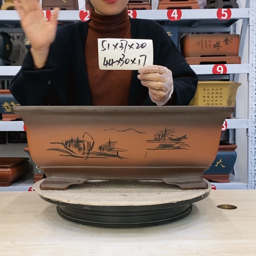 【闪购商品】紫砂花盆