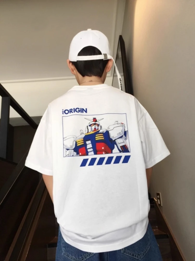 童装男孩短袖2024新款大童痞帅气儿童夏季休闲潮t男童夏装T恤可爱