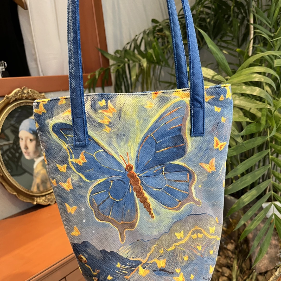 2024新款小众原创包包女大容量高级感春夏通勤手提单肩包