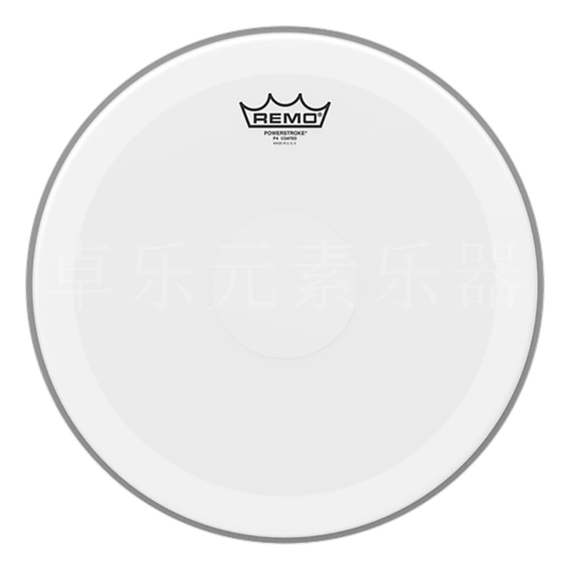 REMO 瑞盟 双层喷砂制音圈Powerstroke4鼓皮