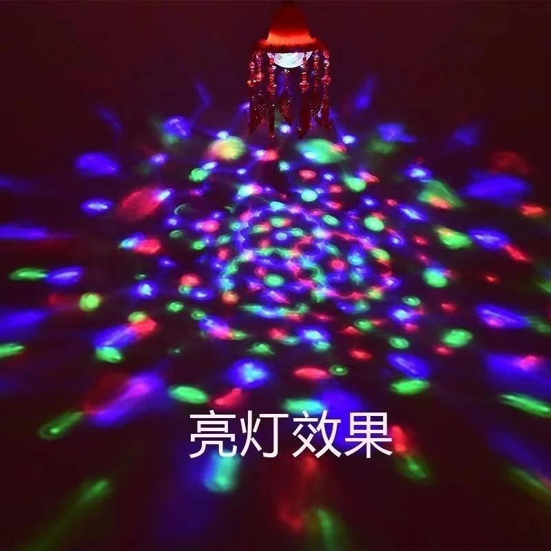 七彩旋转走马灯魔球投影魔球