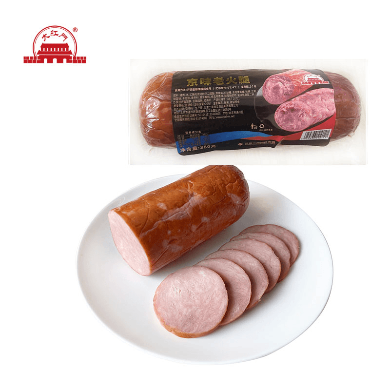 【自播】大红门京味老火腿380g*2根精选肉制品猪肉开袋即食美味方便
