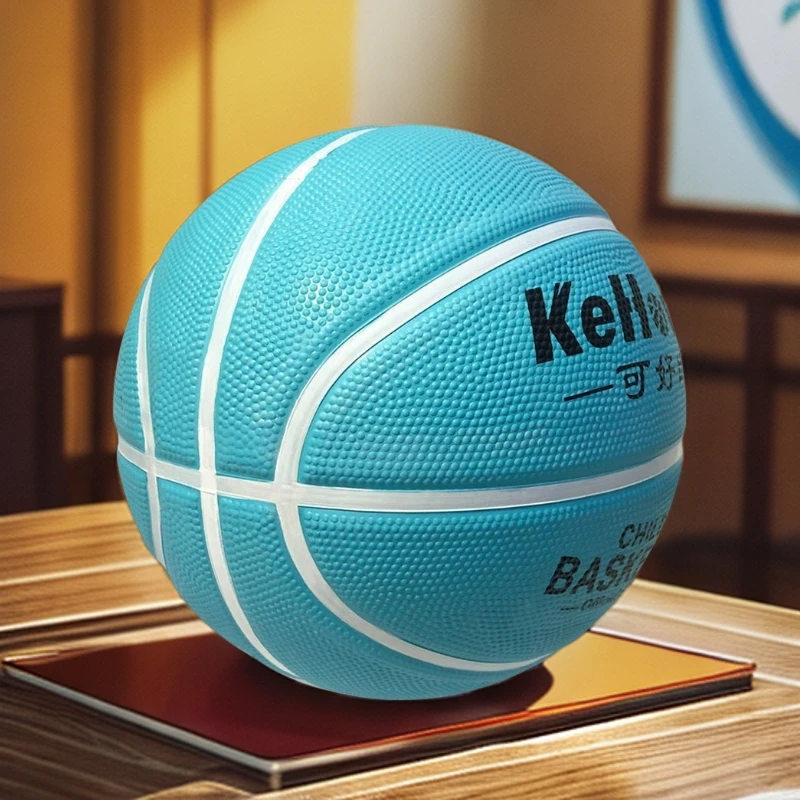 3号4号5号7号儿童橡胶篮球软皮蓝球拍拍幼儿园中小学生青少年训练